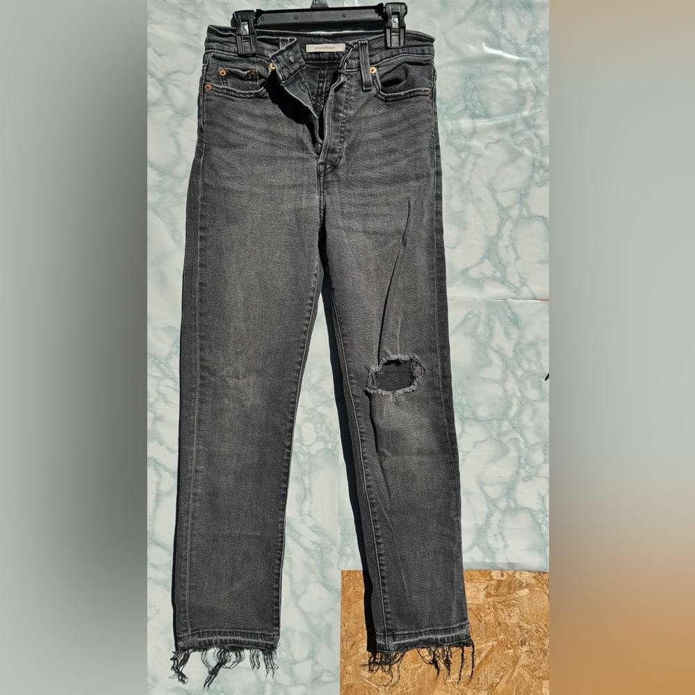 Levi Black Washed Women's Jeans Size 26